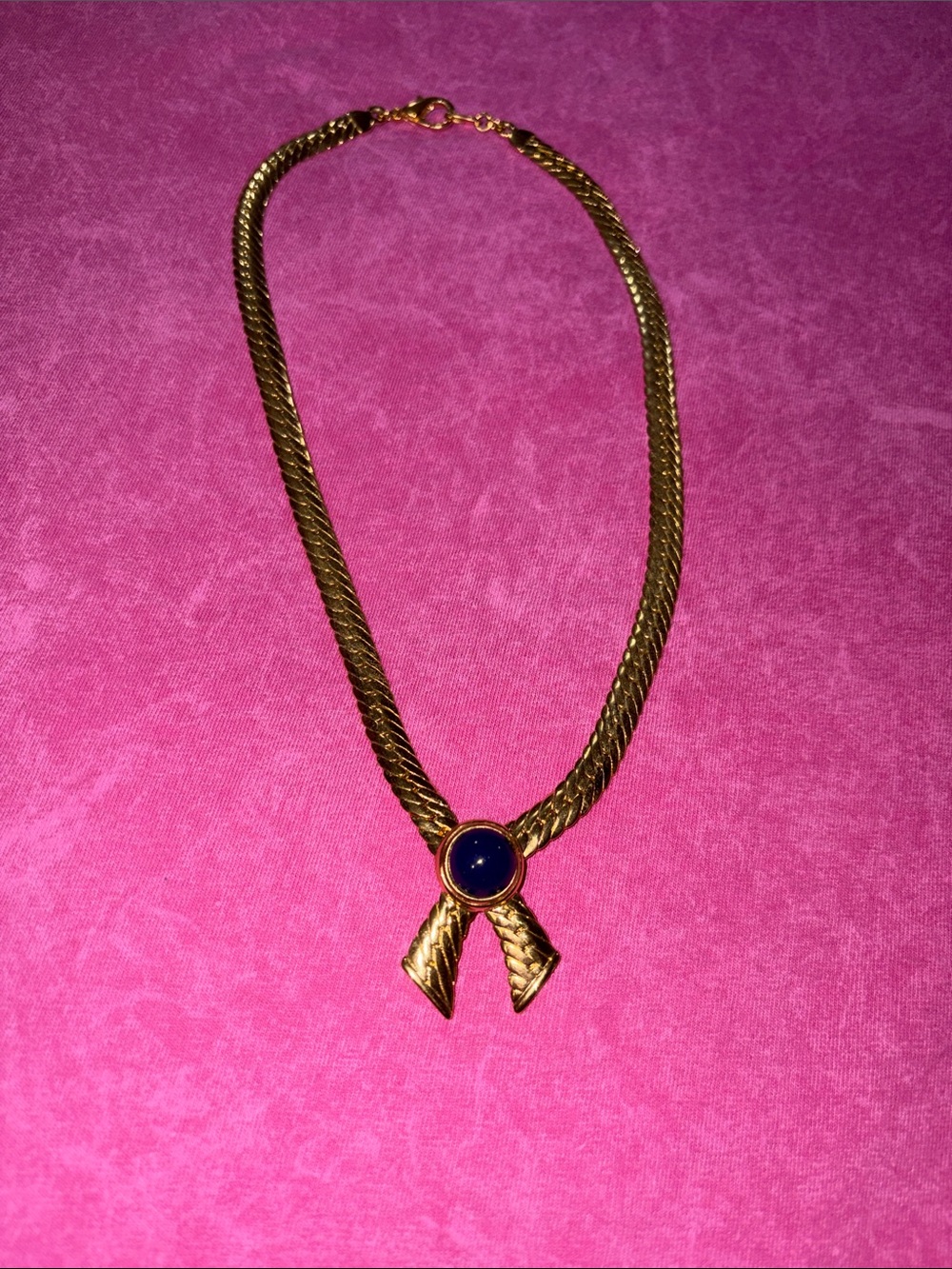 Joan Rivers Gold Tone Necklace